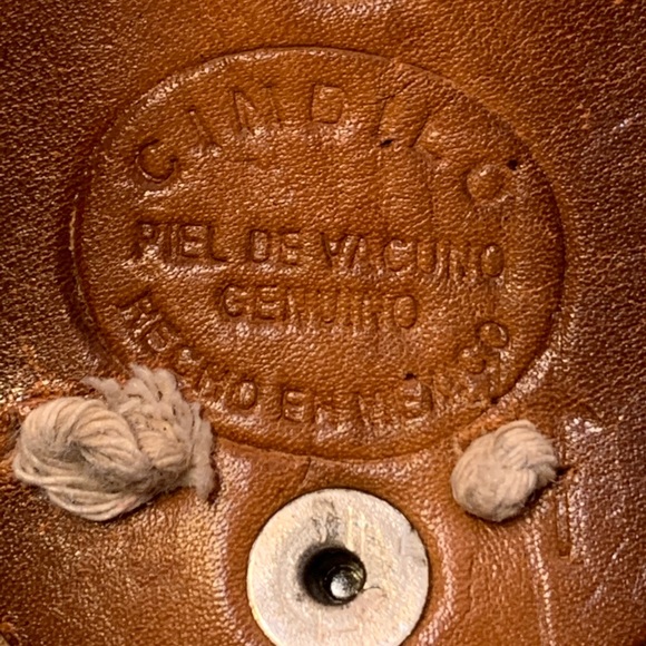 Labor Day Sale Cindilo Classic Brown Vacuno Leather Cowboy Belt - Picture 10 of 14